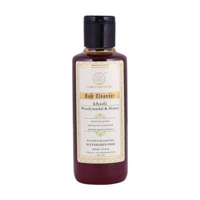 Detergente per Capelli Legno Sandalo e Miele Senza SLS e Parabeni 210ML Confezione da 1 Per Capelli Lisci