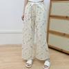 Cotton Silk Pajama Pants for Women, New Summer Style, Thin Cotton Casual Pants, Can Be Worn Outside, Large Size Home Pants