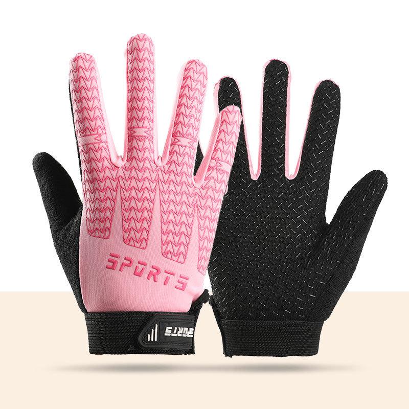 Children's Half finger Gloves Outdoor Riding Roller Skating Gloves for Spring and Summer Boys and Girls Bicycles Non Slip Multi Color Gloves