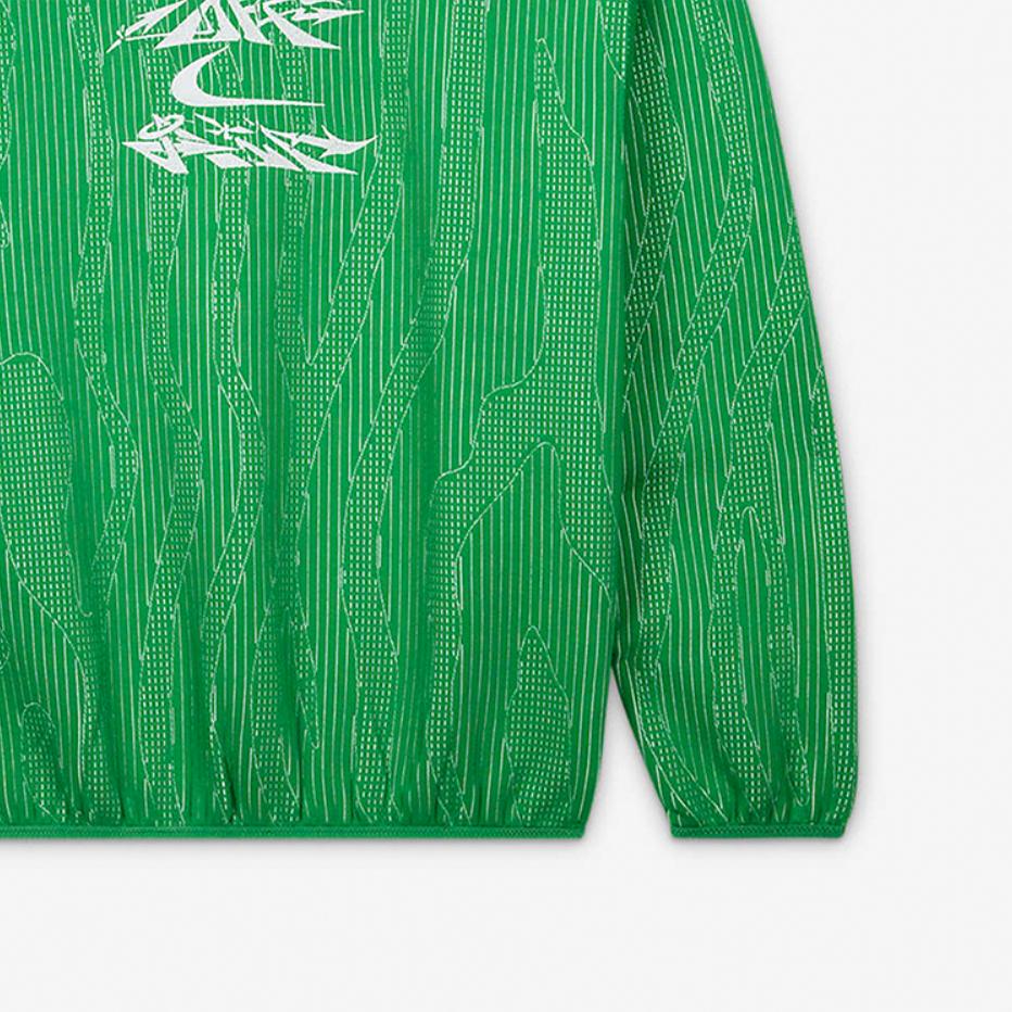 Nike X OFF-WHITE Mønstret Hettegenser Unisex Topper Grønn DV4450-389