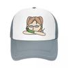 Cartoon Cute Nurse Mesh Foam Trucker Hat Leisure Enfermera En Apuros Unisex Breathable Meshback Sun Caps Adjustbale