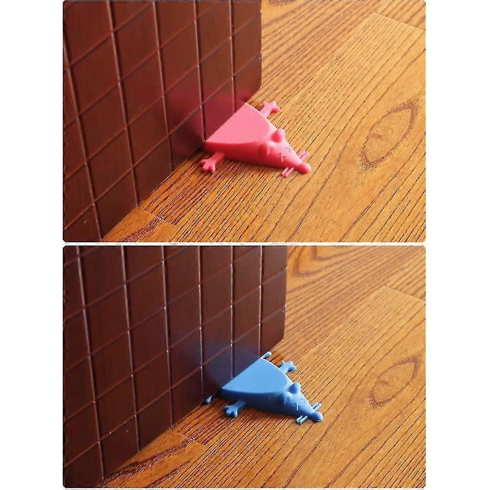 Set Of 4 Universal Silicone Door Stoppers