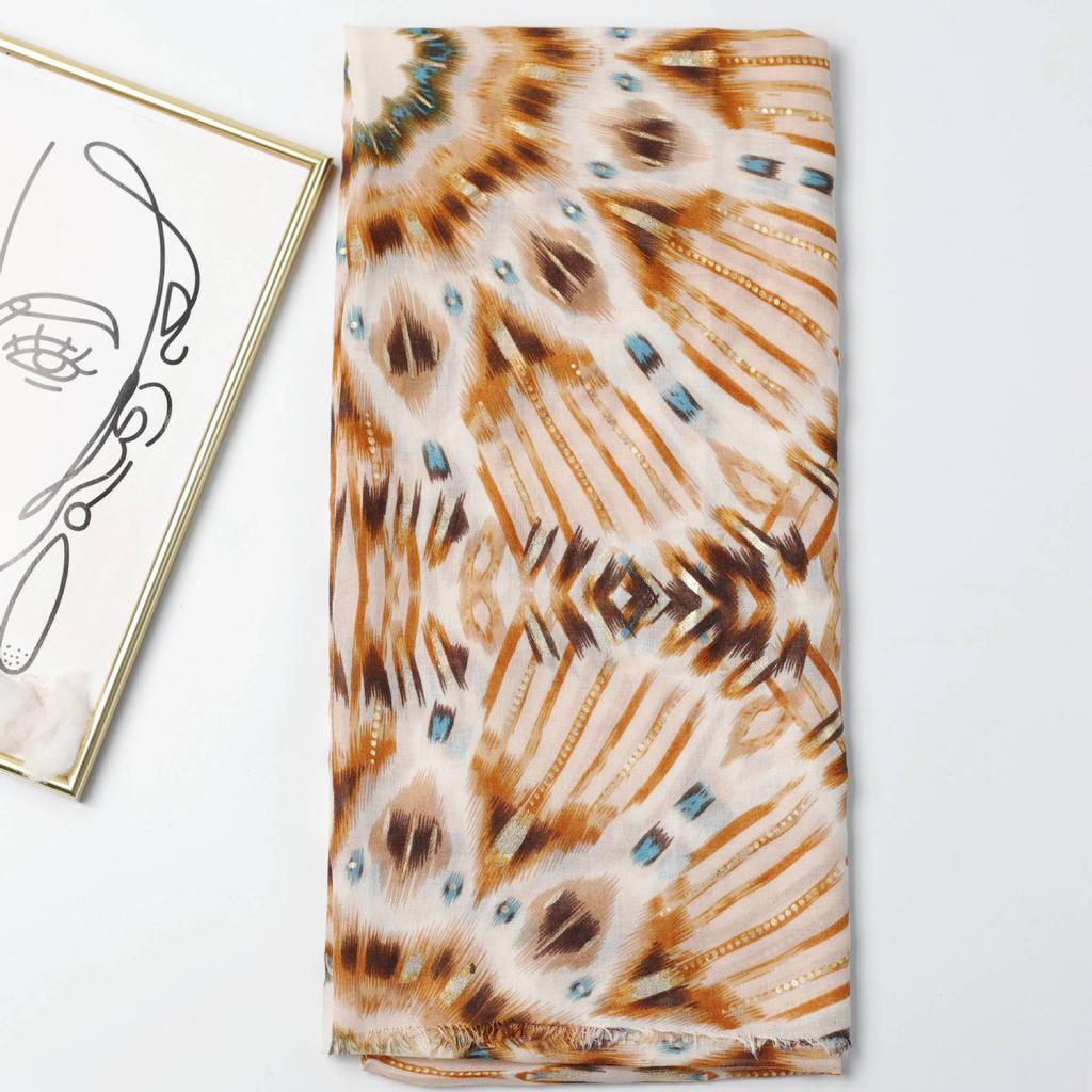 2024 Frühling und Herbst Winter Neue Baumwolle und Hanf Langen Dünnen Schal Reise Vielseitig Sonnenschutz Warmen Schal Für Frauen