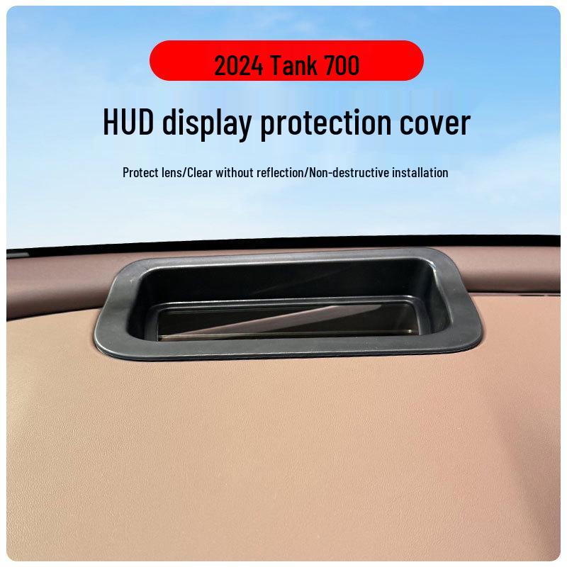 

24 Tank 700 HUD Protective Cover for Car Interiors Black