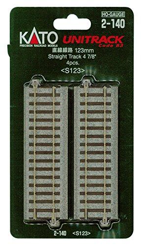 

Kato USA Inc. HO 123mm 4-7/8 Straight 4 KAT2140 HO Track