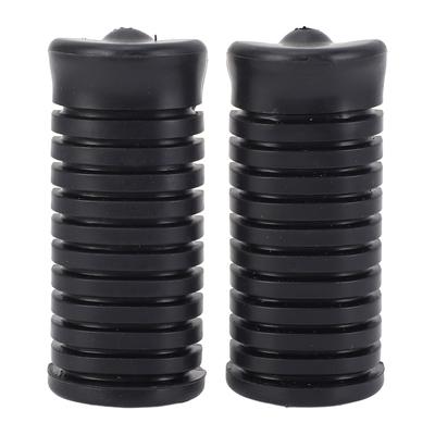 Paire de Repose-pieds en Caoutchouc pour Moto Adhérence Améliorée Réduction des Vibrations pour CL70 S90 CT70 CT90 S65