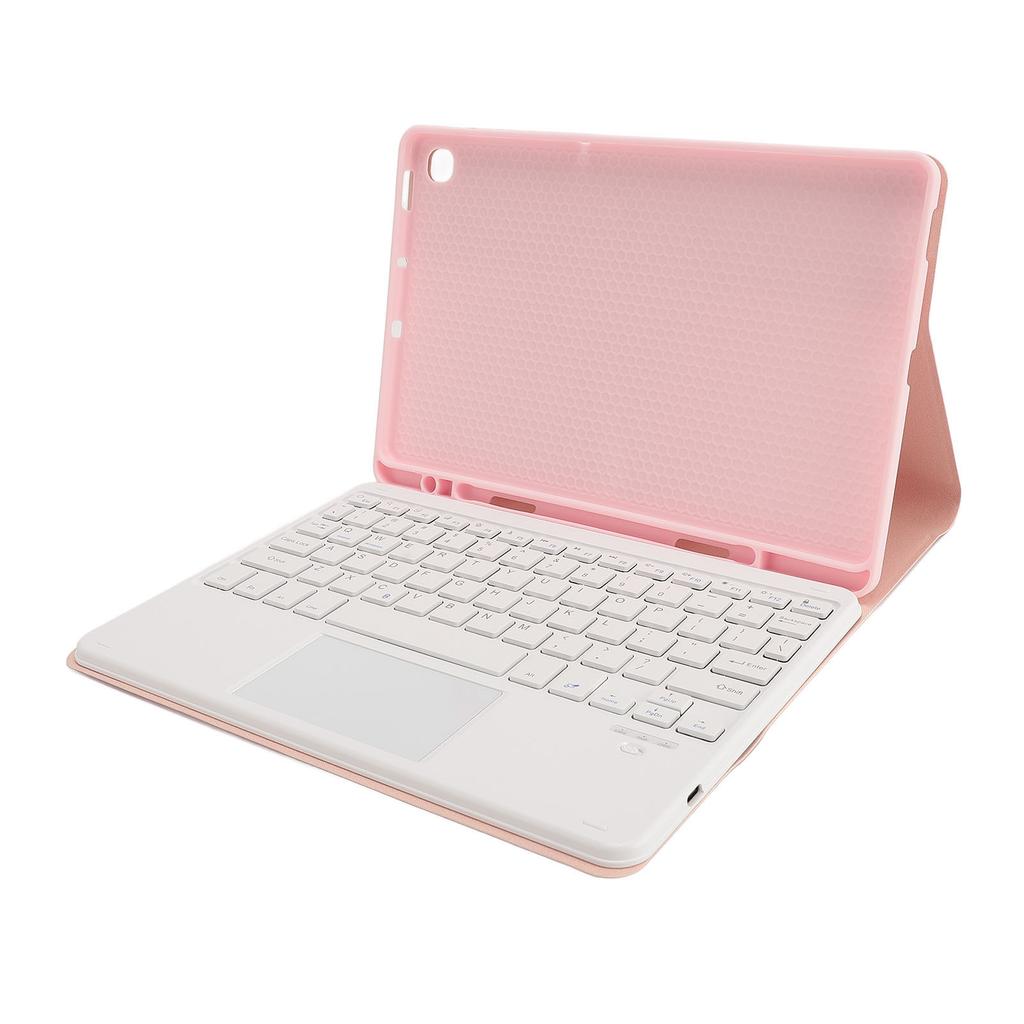 Tablet Keyboard Case Leather Bluetooth Anti Scratch Tablet Touchpad Keyboard Case for Galaxy Tab S6