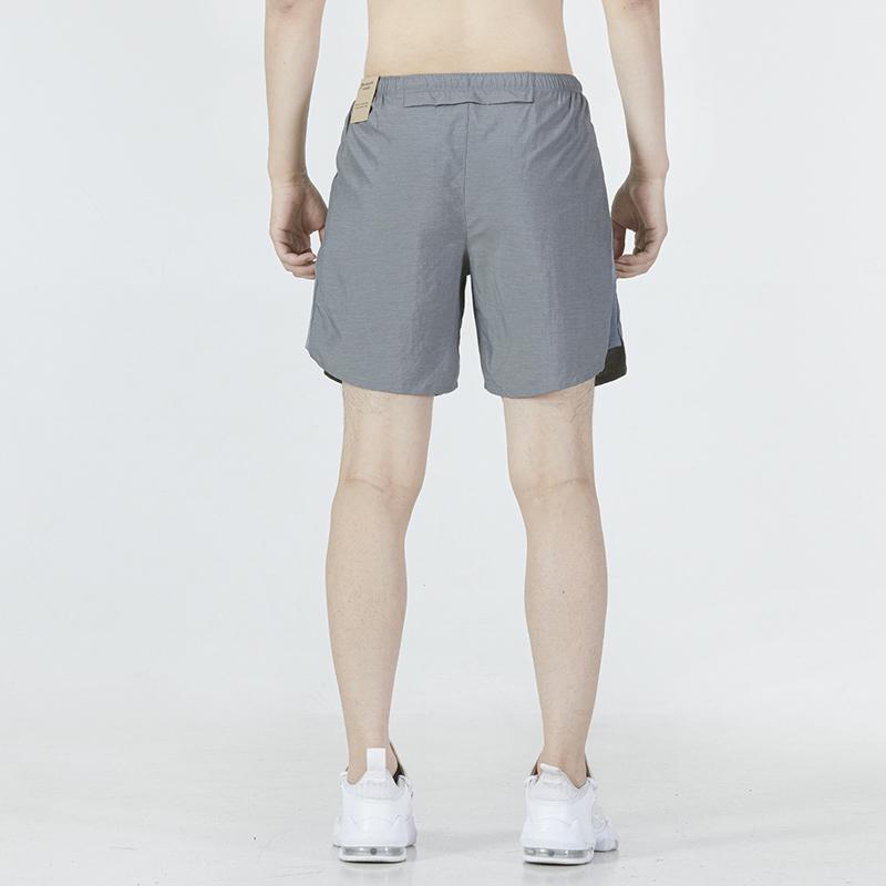 Nike Solid Color Logo Sports Casual Woven Shorts Men Bottoms Grey CZ9069-084