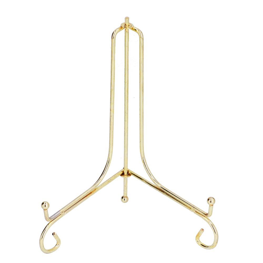 7.87x5.31in Marble Clock Display Bracket Iron Nordic Style Decor Stand  Shelf Decoration