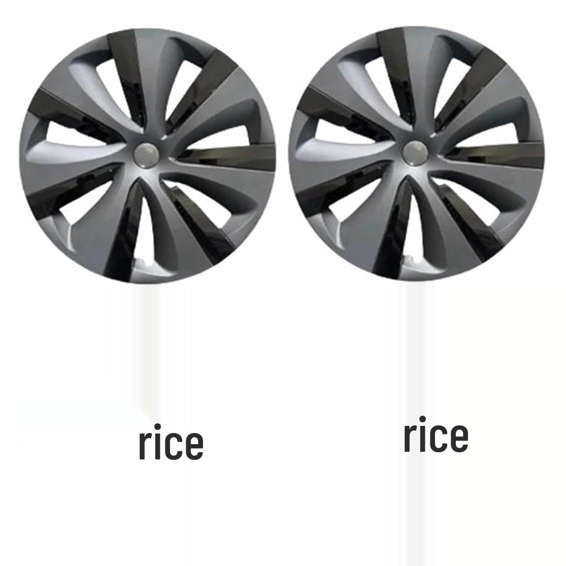 Compatible with Tesla Model Y (2017-2024) 19-inch Cyclone Wheel Cover, Gunmetal Gray оружейного металла