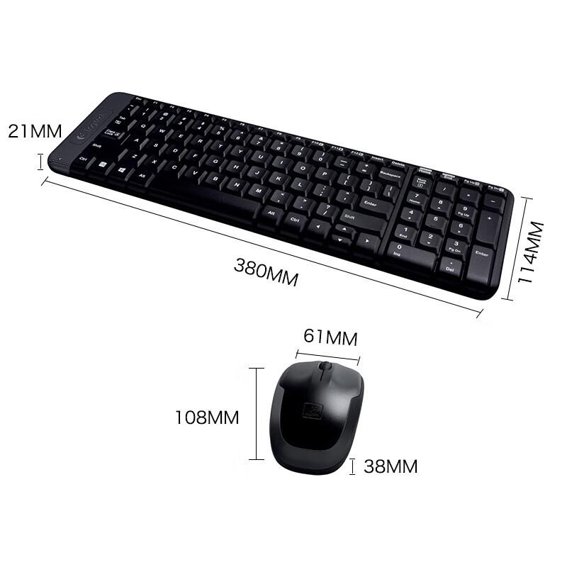Logitech MK220 Wireless Keyboard and Mouse Combo