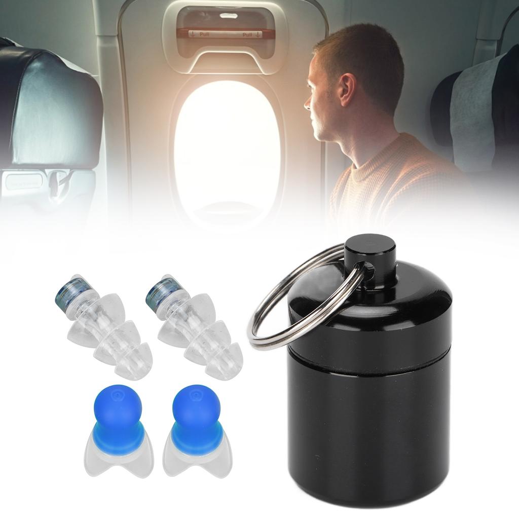 Ear Plug Hearing Protection Washable Reusable Noise Reduction Tools for Concert Nightclub