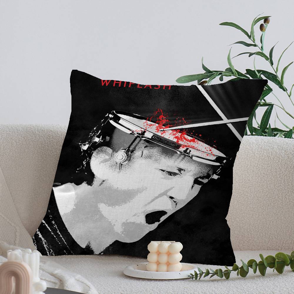

Film Classic Whiplash Pillow Covers Cartoon Sofa Decorative Home Double-sided Printing Short Plush Cute Cushion Cover 12x12Inch