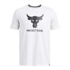 Project Rock Payoff Graphic Short Sleeve T Shirt Men's White 1383191-100