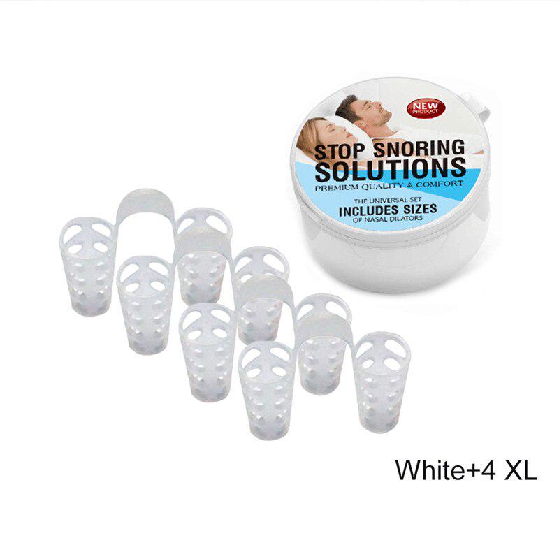 

4 шт., зажим для носа против храпа, апноэ, устройство против храпа, устройство для остановки храпа, оборудование для сна, оборудование для остановки храпа