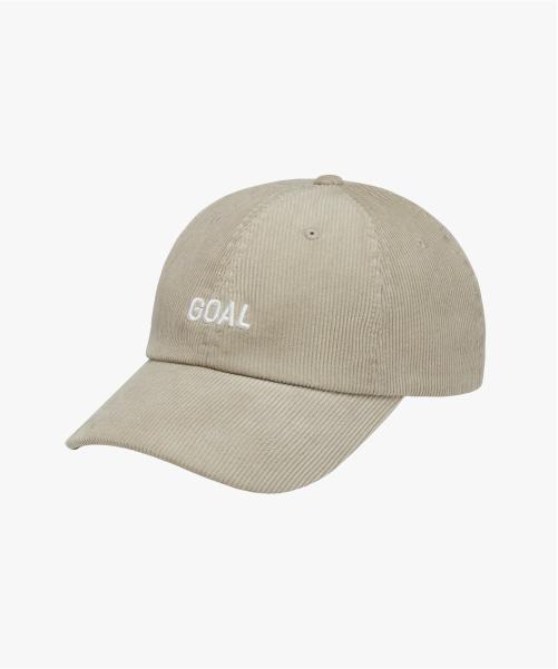 GOALSTUDIO Essential Goal Corduroy Cap-Beige