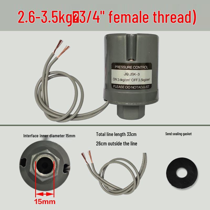 Automatic Booster Pump Pressure Switch Controller
