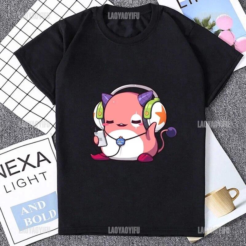 

Harajuku MapleStory Kawaii Забавные футболки с принтом Бадди Персонализированная футболка унисекс Корейский стиль Горячие поклонники игр Одежда отаку Хипстер 3XL