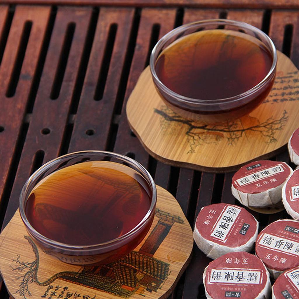 Ripe Pu Erh Tuo Select Tea Glutinous Rice Aroma Fermented Yunnan Pu erh Black