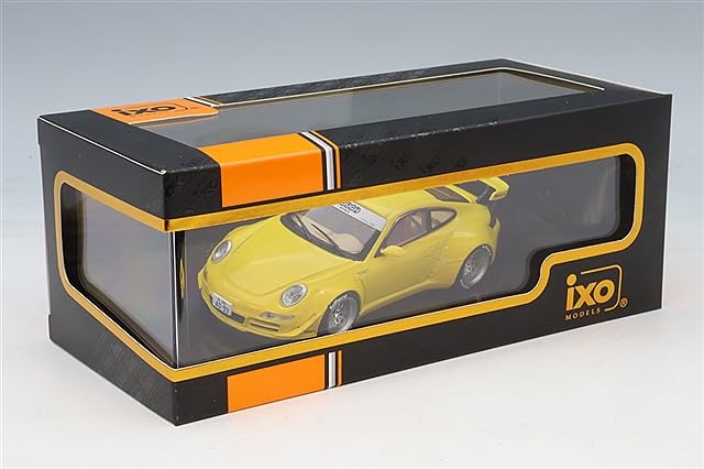 Kokusai Boeki ixo Scale RWB 997 Yellow Finished Model MOC339 1/43