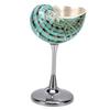 Coupe à Vin Coquillage Unique Élégant Calice Coquillage Verres à Cocktail pour Anniversaire Mariage Anniversaire Fête