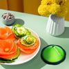 1pc Vegetable Salad Roll Creative Fruit Carver Cucumber Radish Spiral Slicer Cutting Pattern Tool Knife