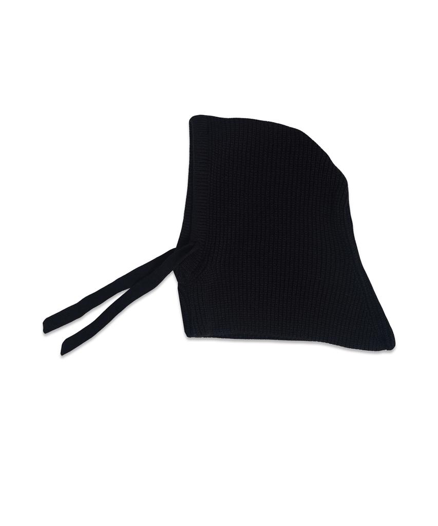 MACKY Hooded String Balaclava Black