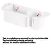 Small Lightweight Fishing Organizer Bag Featuring Breathable Back Pad & Dedicated Compartments Suitable For Rod & Line