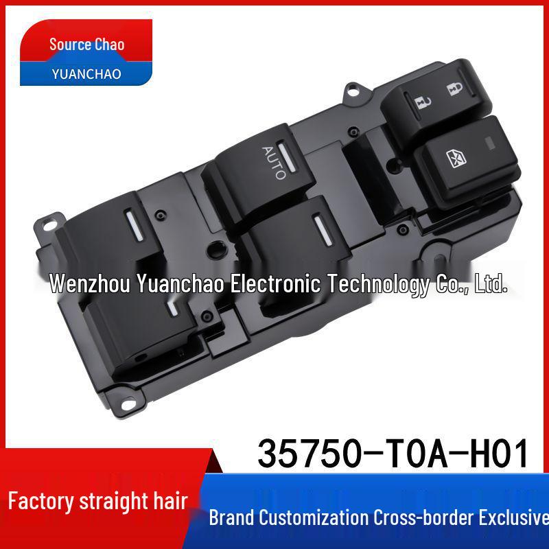 

Кнопка переключателя электрического стеклоподъемника Honda CRV/Civic 35750-T0A-H01. Electric