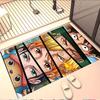 One Piece Print Rug, Washable Floor Carpet, For Entryway Dorm Laundry Room Office Study, Home Decor Birthday Christmas Gift