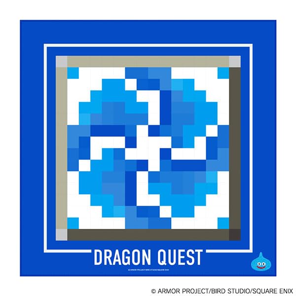 

Платок Dragon Quest Dot Field На двери появилась слизь!