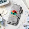 Vintage Palm Tree Purse Good Vibes Summer Paradise Wallet Fashion Casual Card Holder Forever Long Wallet