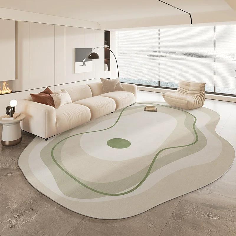 Special Shaped Cream Style French Carpet New Living Room Highend Light  Irregular Carpets Waterproof Nonslip Home Rug
