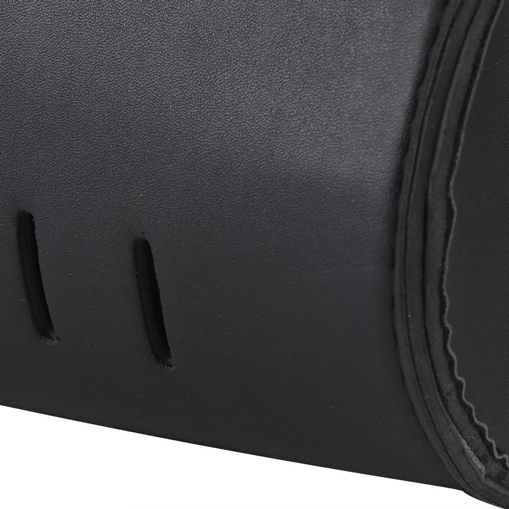   Motorcycle Bag PU Leather Saddlebag Motorbike Roll Luggage Motor Replacement