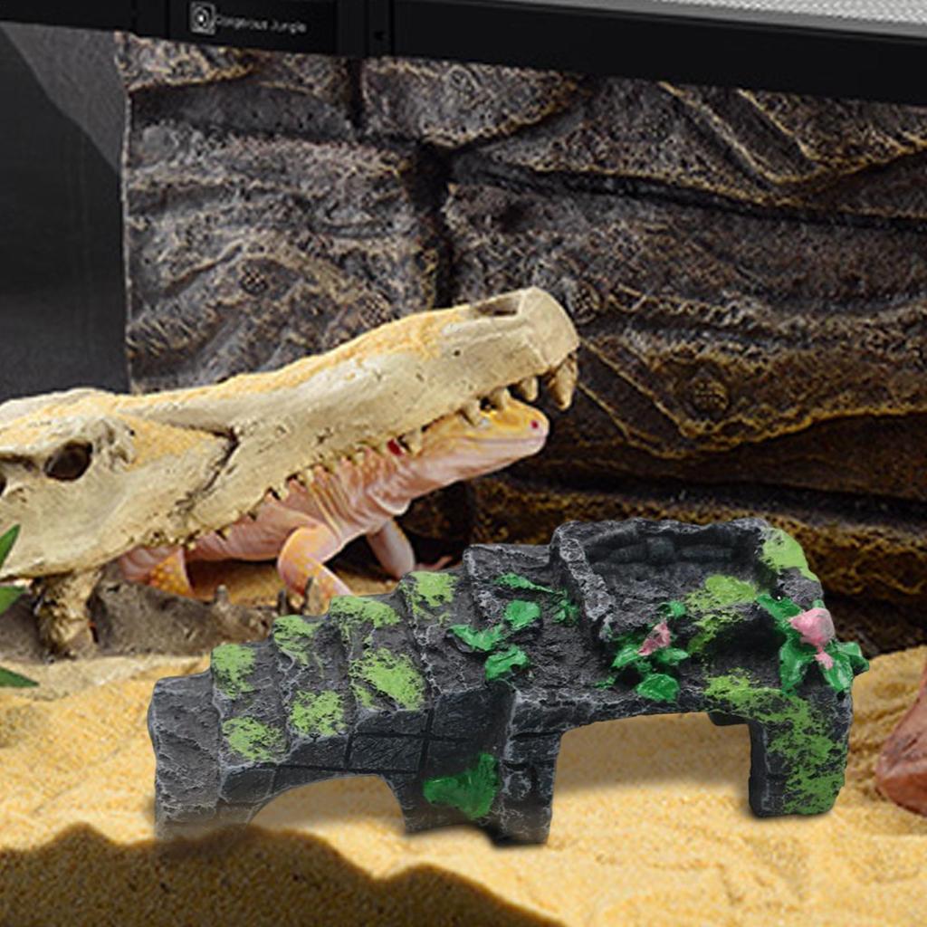 Hermit Crab Climbing Habitat Hermit Crab Habitat Climbing Toy With Water Bowl Feeding Accessories Tank Decor For Cage Enclosure