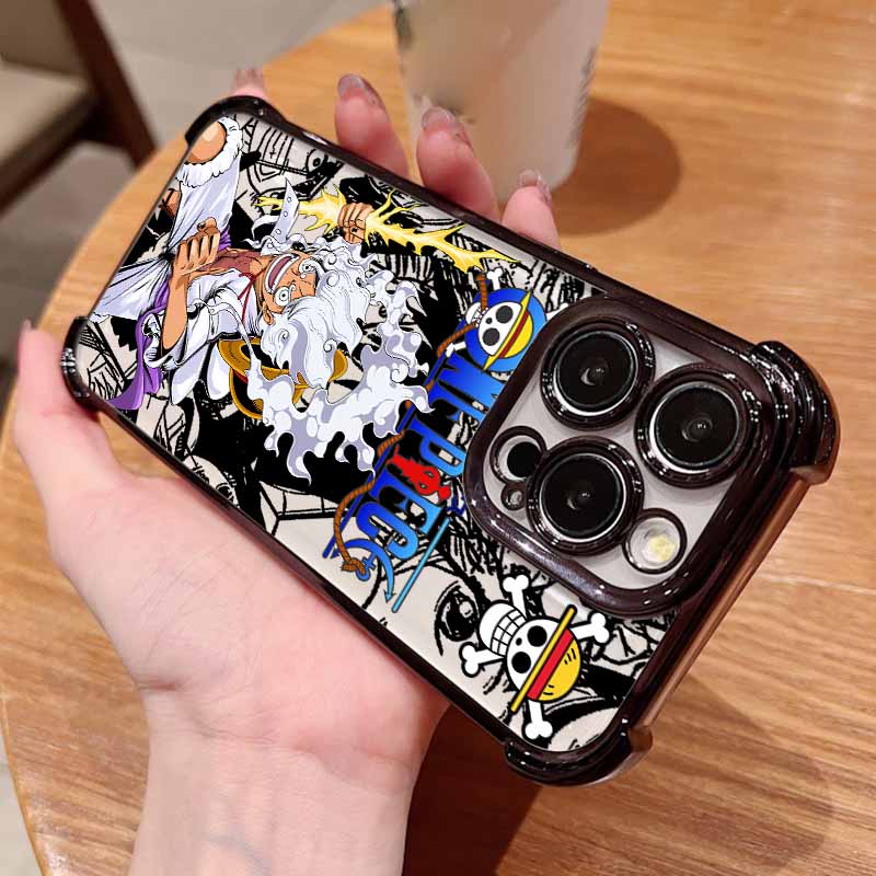 

Ones Pieces Luffys Zoros Phone Case For Xiaomi Redmi A7 15 A3 15C 14C K50 A1 Note 15 14 13 12 12s Pro Plus 4G 5G AntiFall Airbag Redmi K50 5G