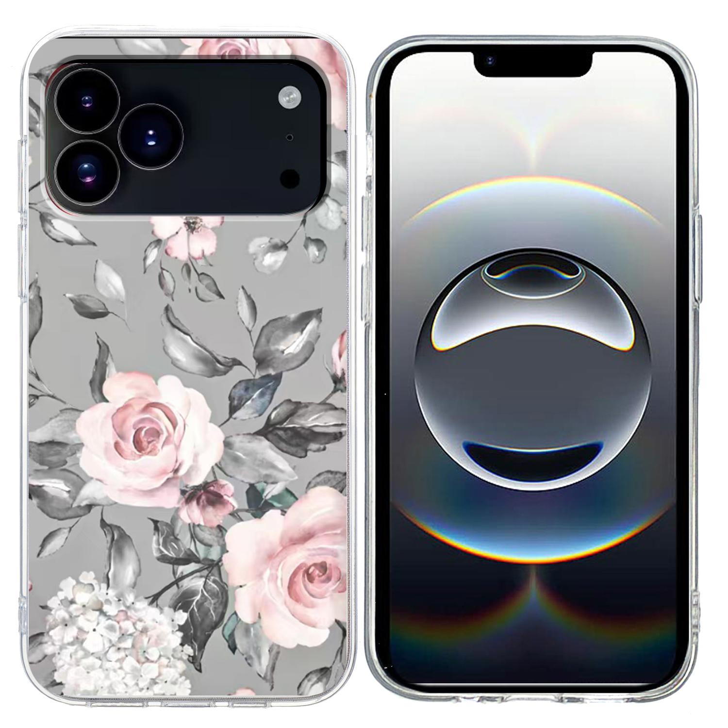 

Чехол для iPhone 17 Pro Max с принтом, противоударный, мягкий ТПУ чехол для телефона J