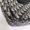 [Pre-Owned] Saddle Bag With Embroidered Monogram - Very Good #G62736