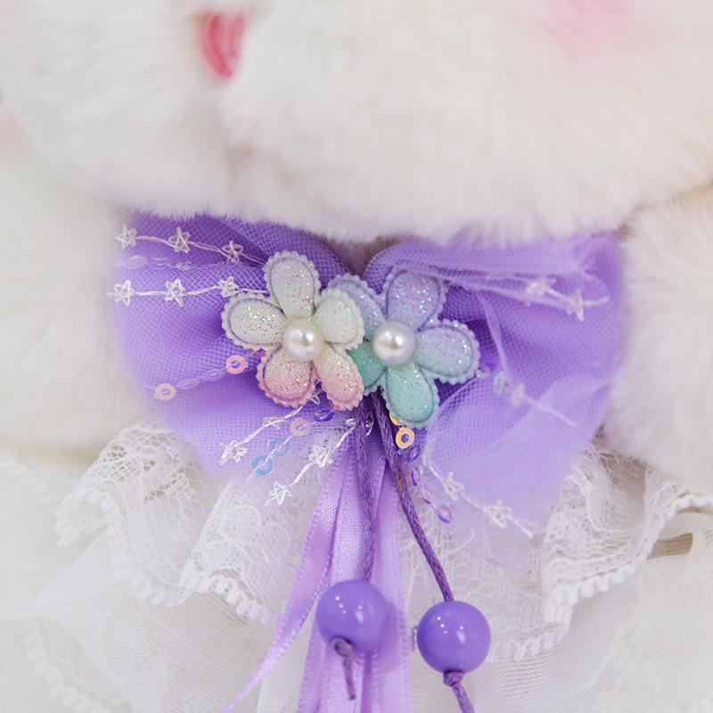 Adorable Teddy Bear Plush Toy Lolita Doll Pillow for Girls - Perfect Birthday Gift