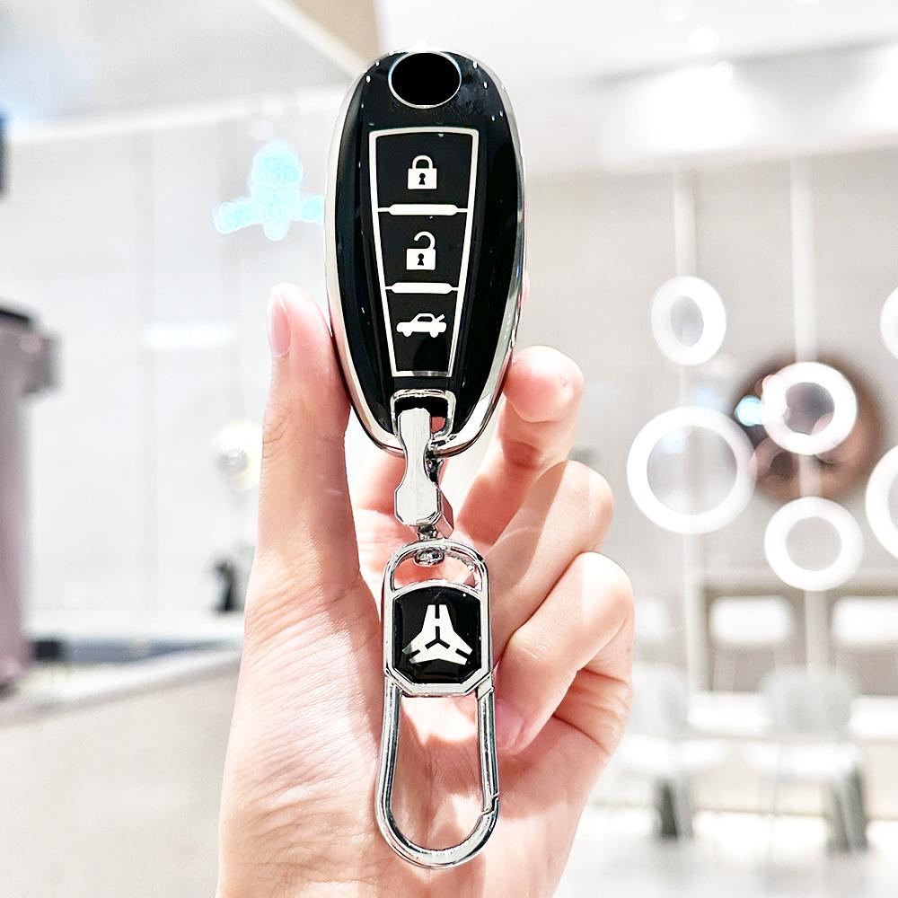 For Suzuki Vitara Swift Ignis Kizashi Sx4 Baleno Ertiga Soft Tpu Car Remote Key Fob Shell Cover Case Holder