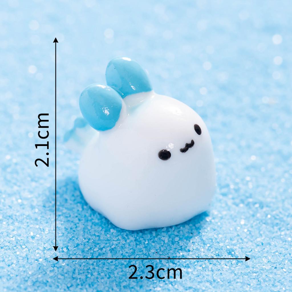 Resin Sea Animal Decor Lightup Night Glow Sea Hare Figurine For Kids Room Decor