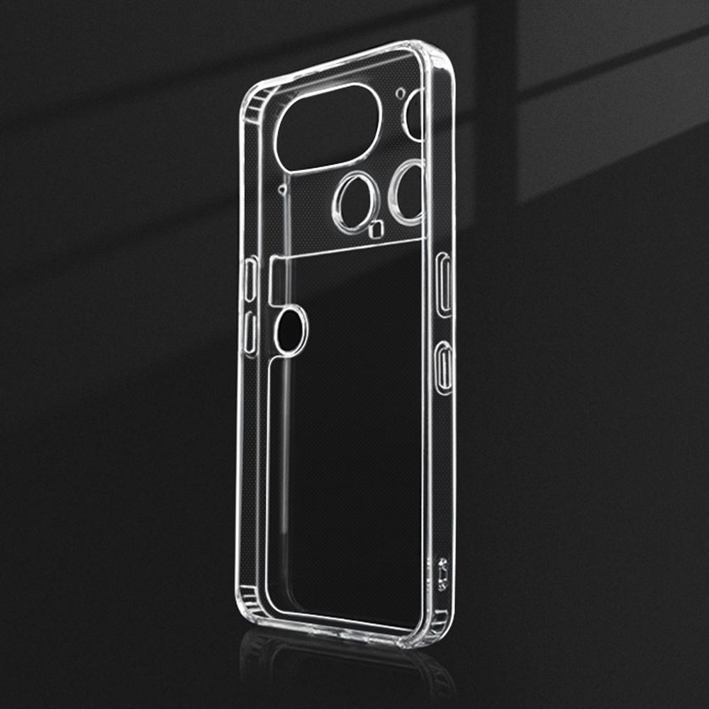 For Nothing Phone (3) 5G Case Clear PC+TPU Anti-Scratch Phone Back Cover