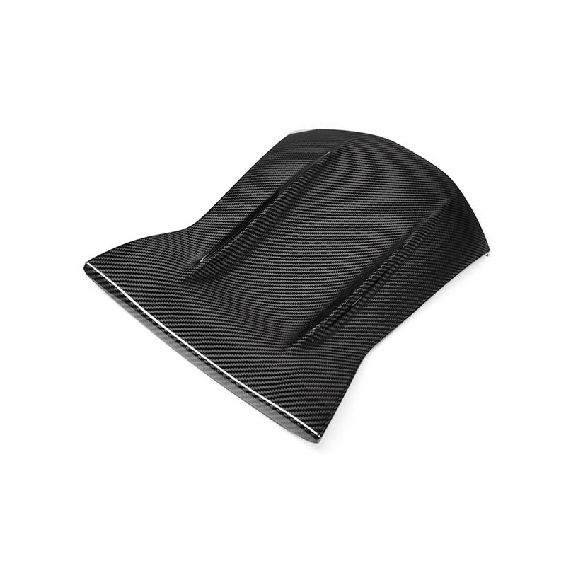 Real Dry Carbon Fiber Sticky Seat Backrest Cover for Benz C Class C63 Sedan A Class AMG CLA Class AMG GLA Class AMG 2014-2019
