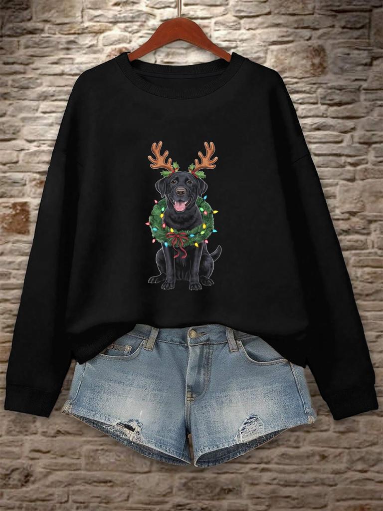 Damen Kapuzenpullover mit Print – Stilvolle & Bequeme Freizeitkleidung