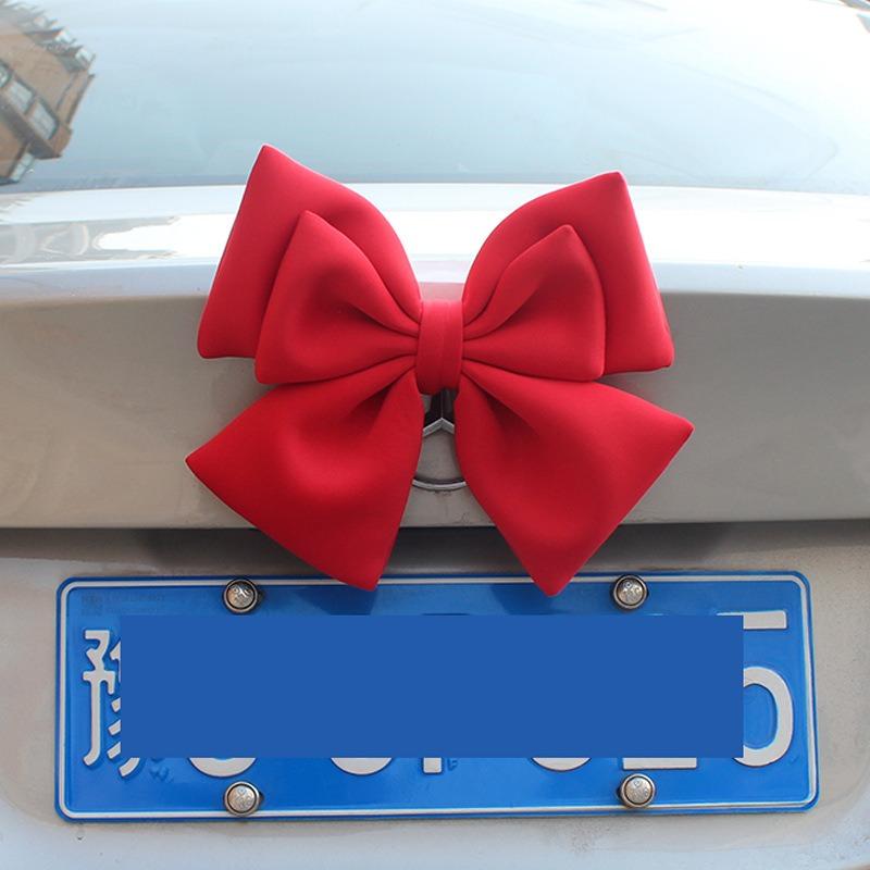 Large Bowknot Car Exterior Decoration Hanging Ornament For Vehicle Roof