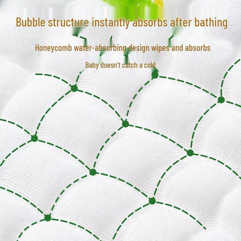 Baby 6-Layer Cotton Gauze Bath Towel