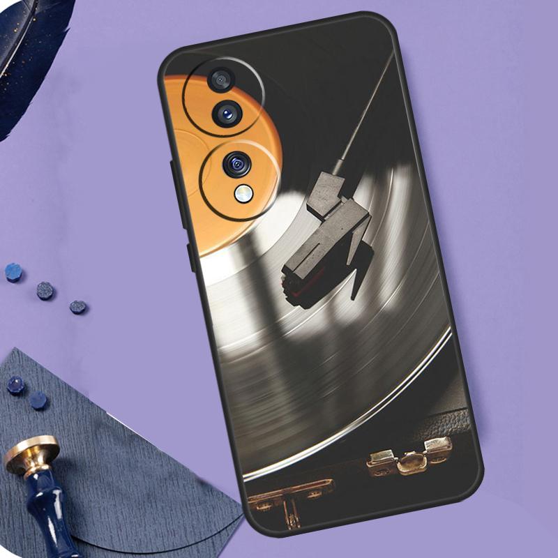 

Vinyl Record Music Case For Honor Magic 6 Pro Magic 5 Lite 50 70 90 Lite X6 X7 X8 X9 X6a X7a X8a X9a X8b X9b Honor Magic6 Pro