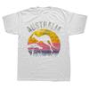 Australia Day Funny Australian Kangaroo Vintage T Shirts Cotton Streetwear Short Sleeve Birthday Gifts Tshirt Mens Clothing