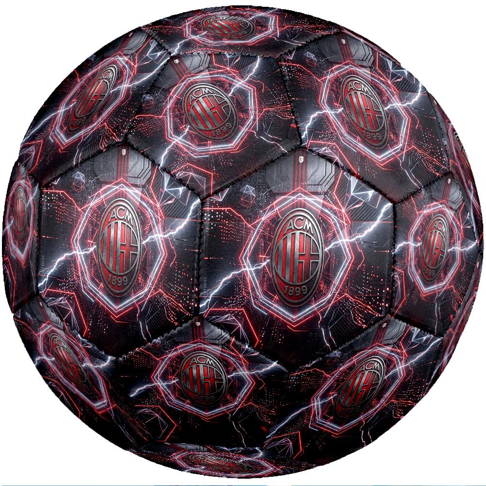 Pallone da calcio Tema AC Milan Taglia 5 Pallone da calcio Tocco Morbido Pallone da calcio per Allenamento Professionale per Sport all'Aperto