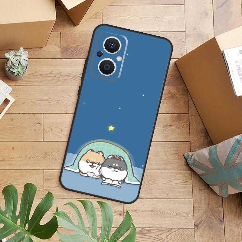 Animal Shiba Inu Case For OPPO Reno 14F 13F 12F 10 11 12 13 14 Pro 7 8 Lite OPPO Find X9 X8 X6 X5 Pro Cover